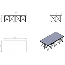 MODULA MODRS2H60 Stage Platform